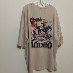 SHEIN Beige Short Sleeve Tee